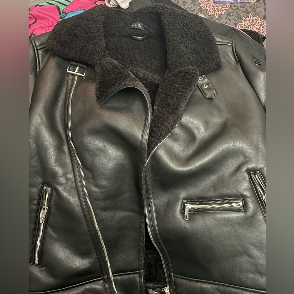 Leather jacket
